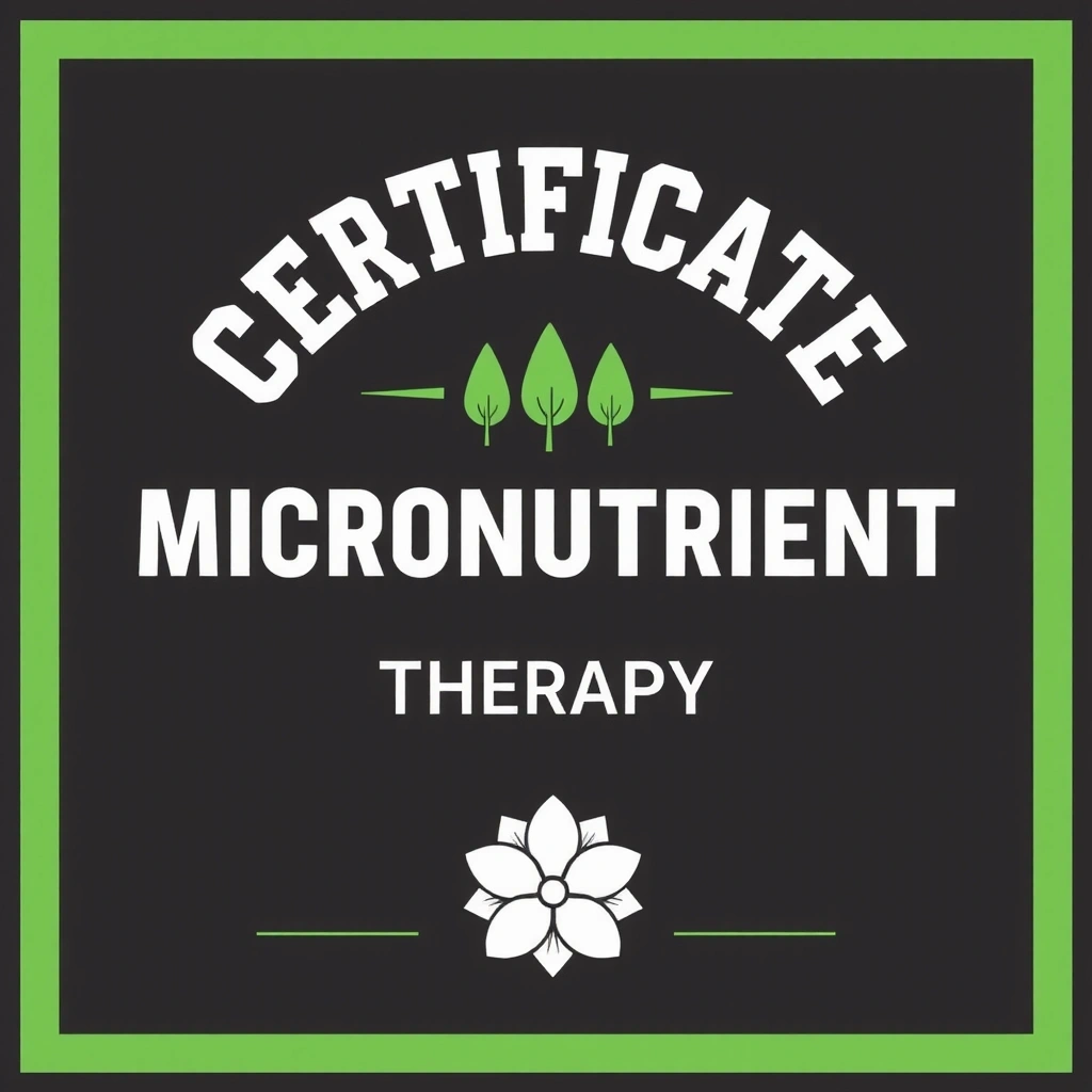 Zertifikat für Mikronährstofftherapie